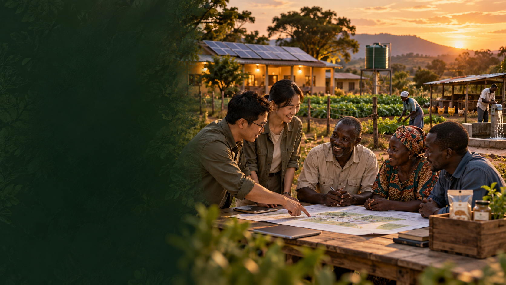 Business As Mission partners planning community-led solar power, clean water, and local livelihoods